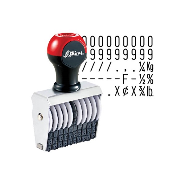 Manual Numbering Stamps